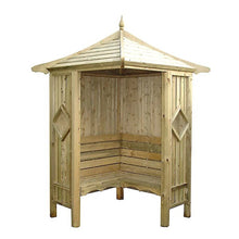 Shire 4x4ft Corner Arbour - JJ Building Materials