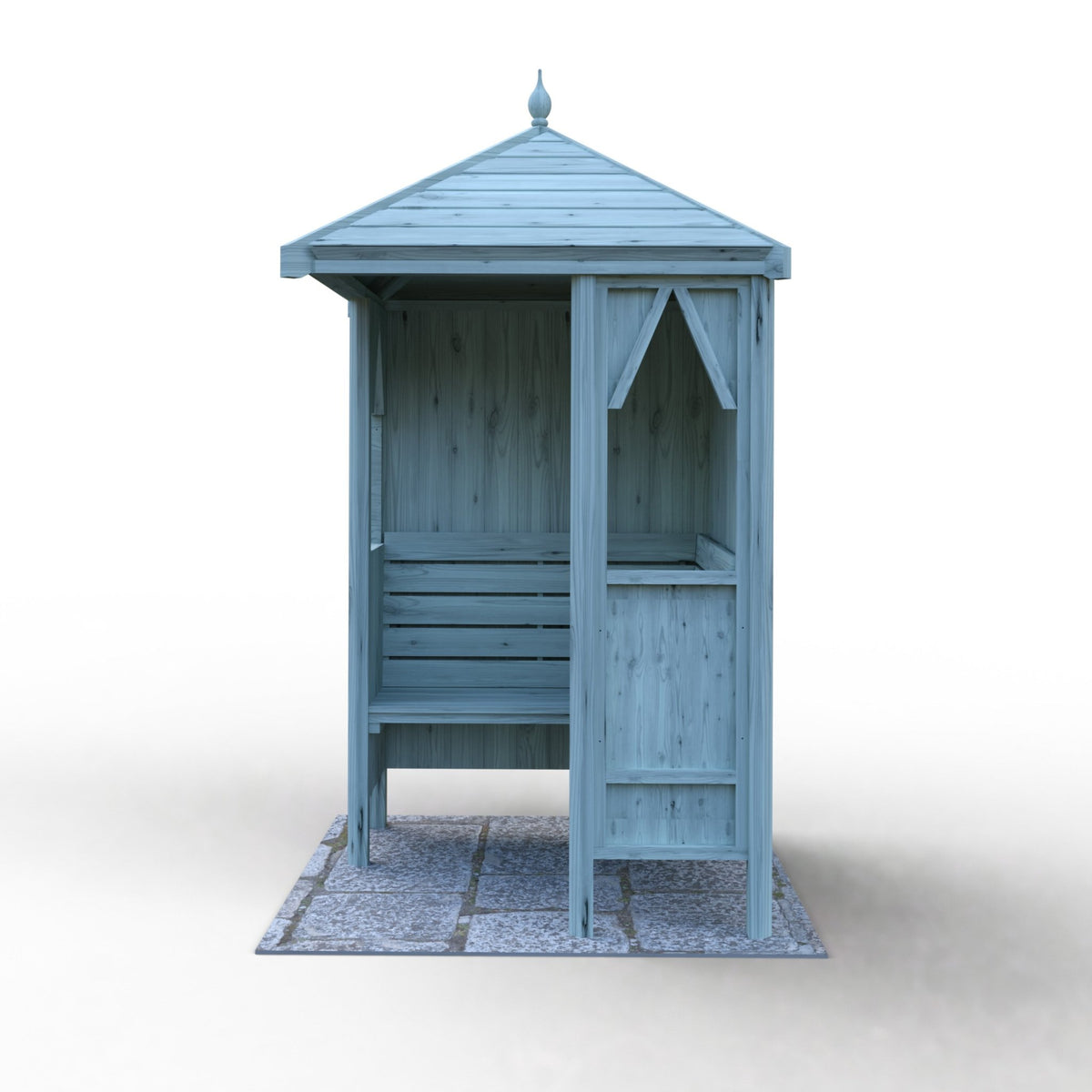 Shire 4x4ft Honeysuckle Corner Arbour - JJ Building Materials