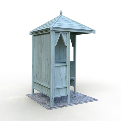 Shire 4x4ft Honeysuckle Corner Arbour - JJ Building Materials