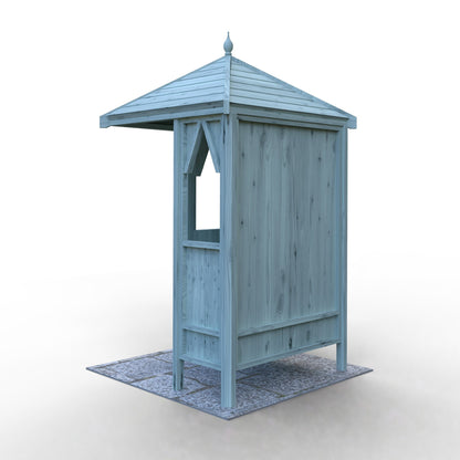 Shire 4x4ft Honeysuckle Corner Arbour - JJ Building Materials