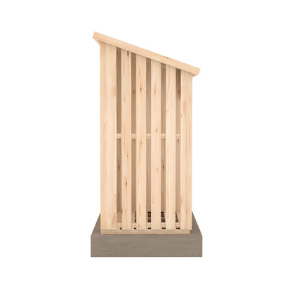 Shire 5 x 2ft Country Log and Tool Store - JJ Building Materials