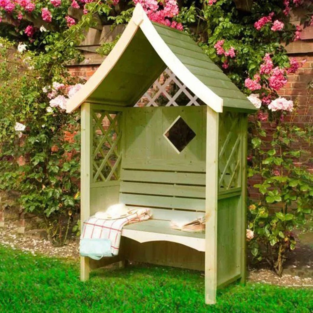 Shire 5x3ft Rose Arbour - JJ Building Materials