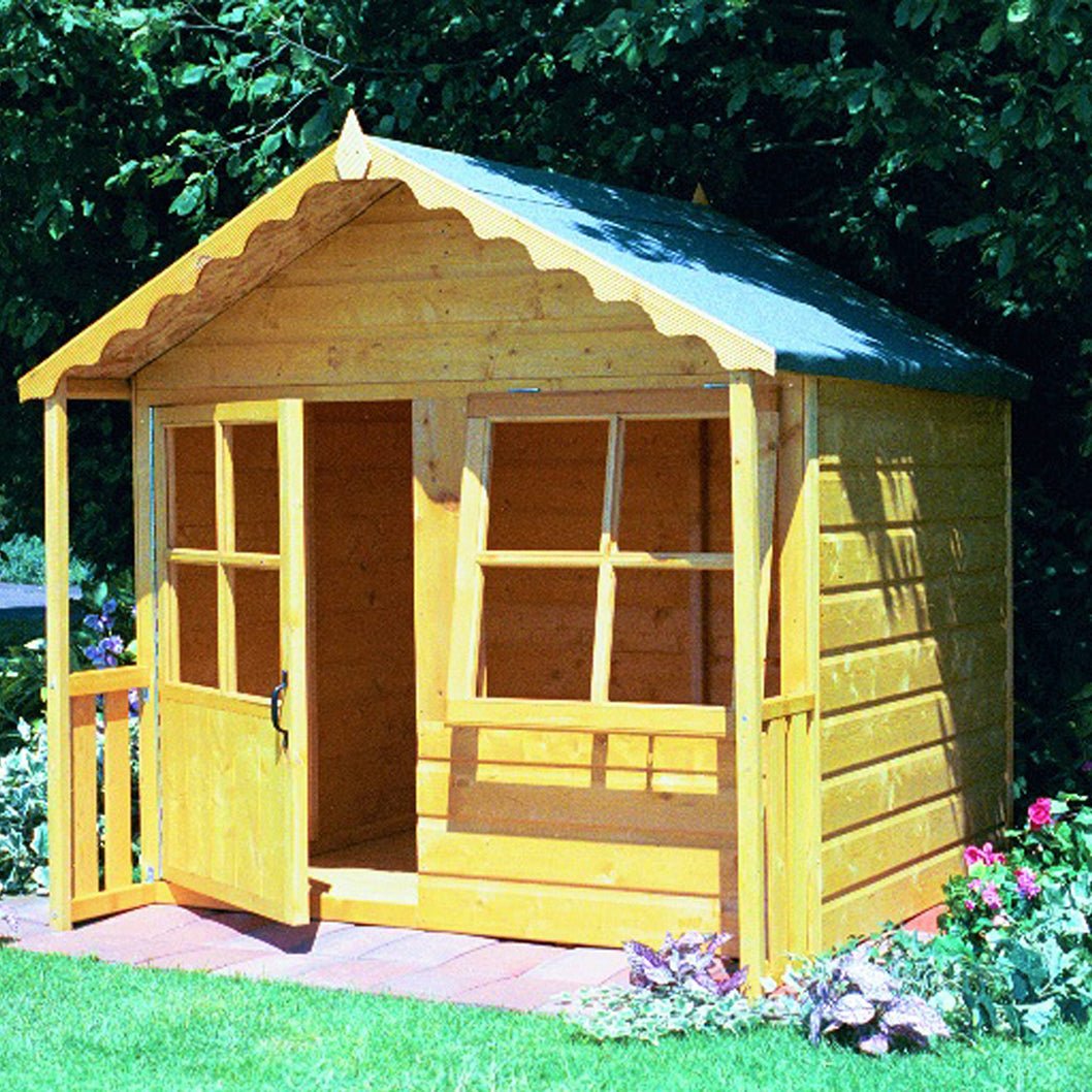Shire 5x4ft Kitty Kids Playhouse - JJ Building Materials