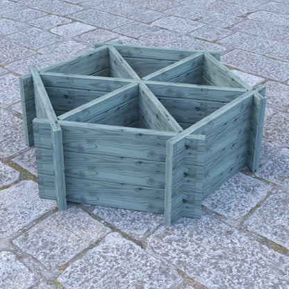 Shire 6 Segments Hexagonal Planter - JJ Building Materials