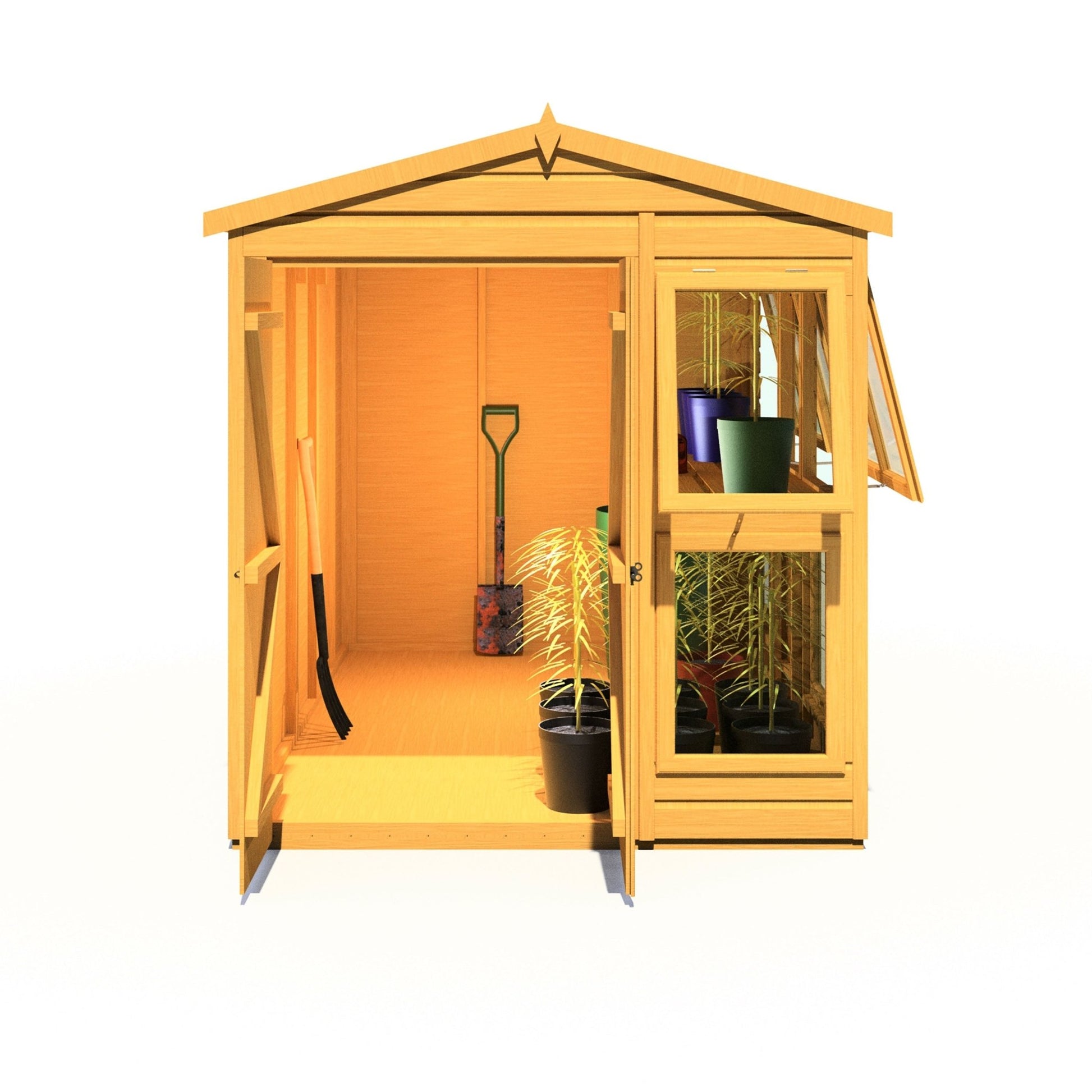 Shire 6 x 10ft Sun Hut - JJ Building Materials
