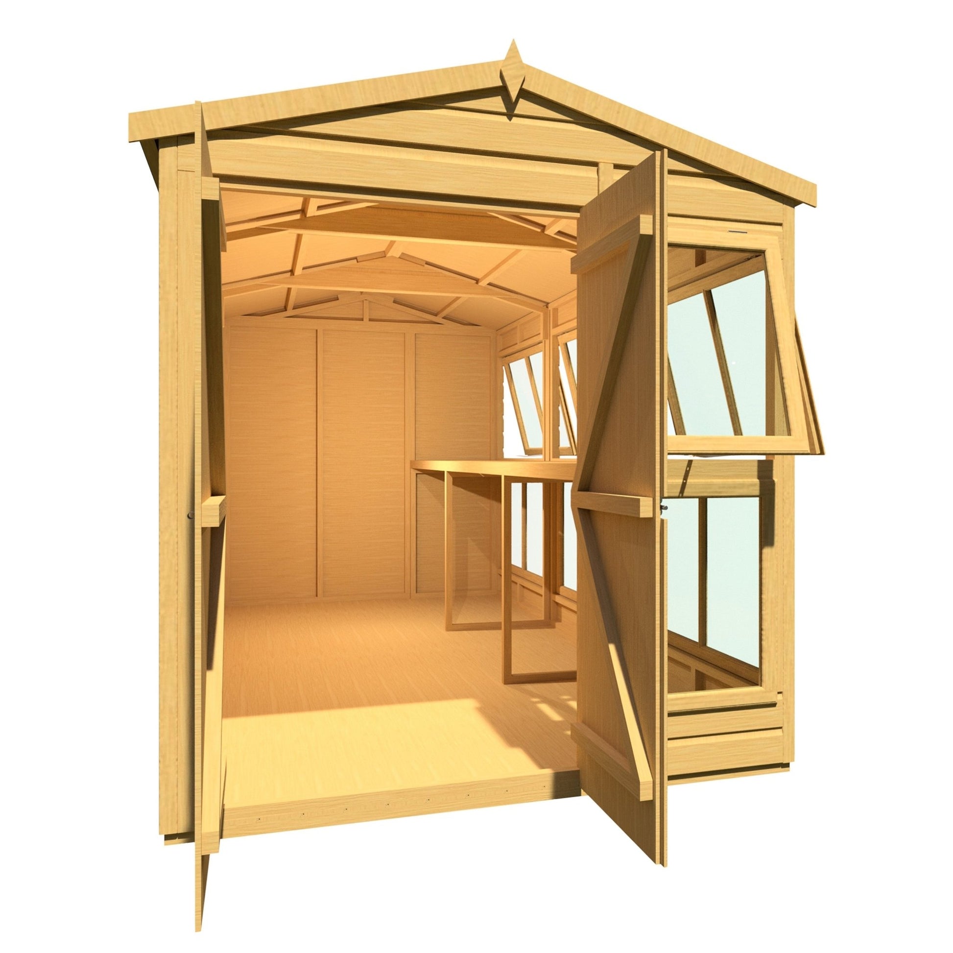 Shire 6 x 12ft Sun Hut - JJ Building Materials