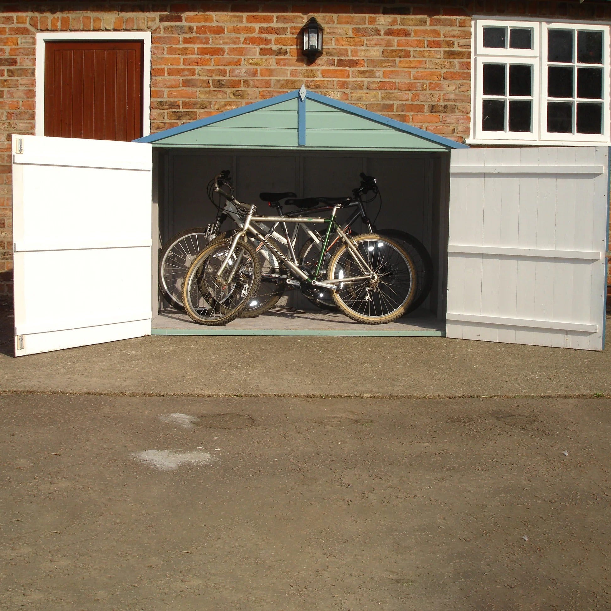 Shire 6 x 3ft Double Door Shiplap Apex Bike Shed - JJ Building Materials
