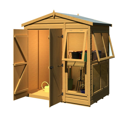 Shire 6 x 4ft Sun Hut - JJ Building Materials