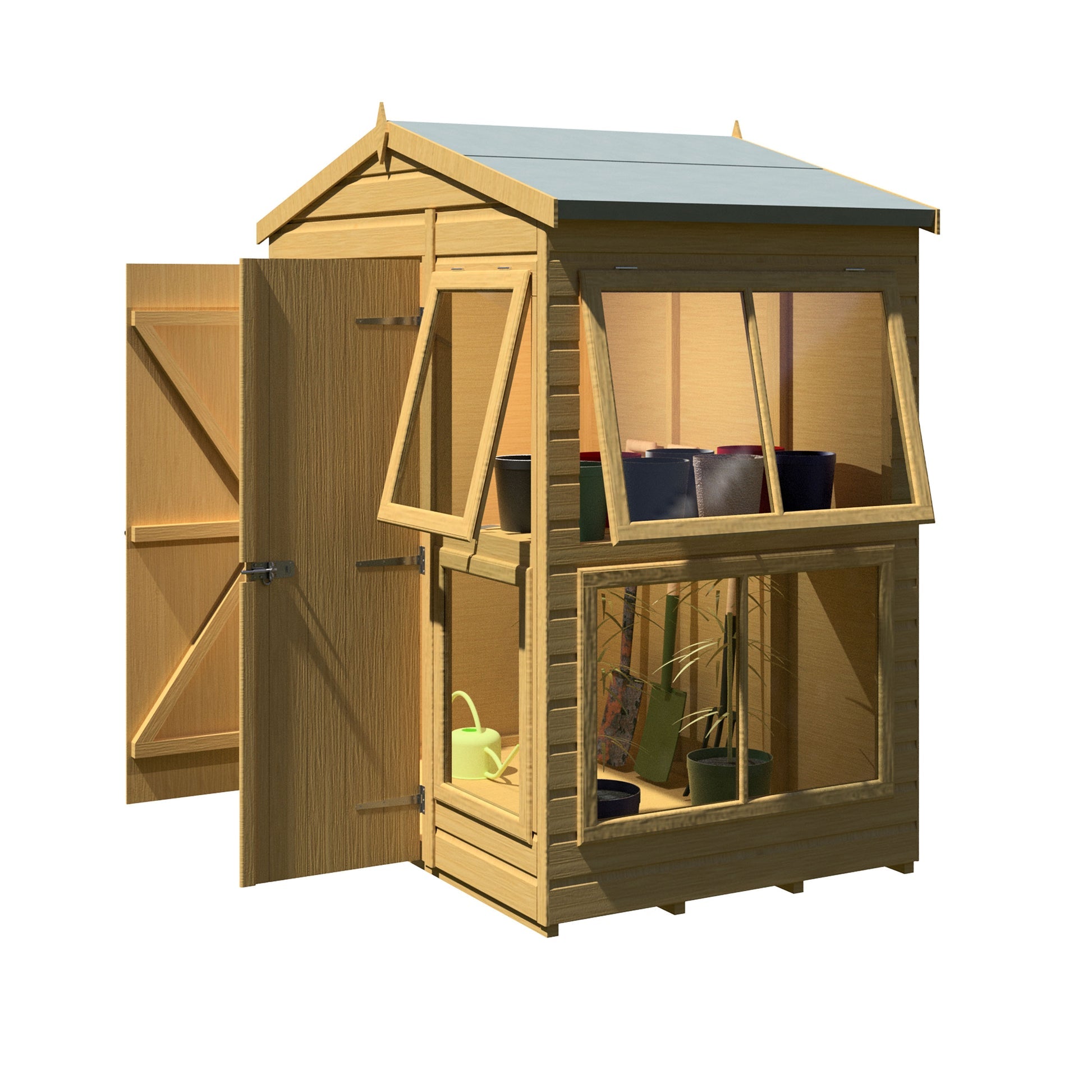 Shire 6 x 4ft Sun Hut - JJ Building Materials