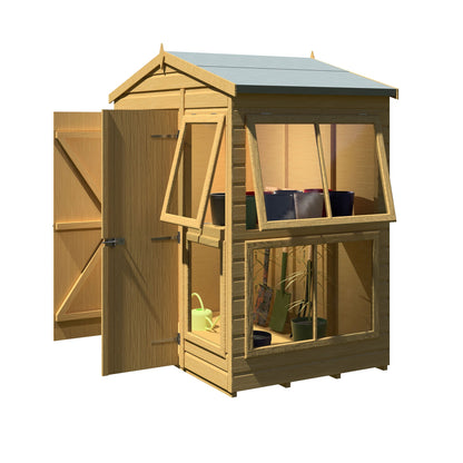 Shire 6 x 4ft Sun Hut - JJ Building Materials