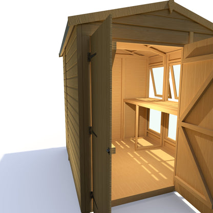 Shire 6 x 6ft Sun Hut - JJ Building Materials