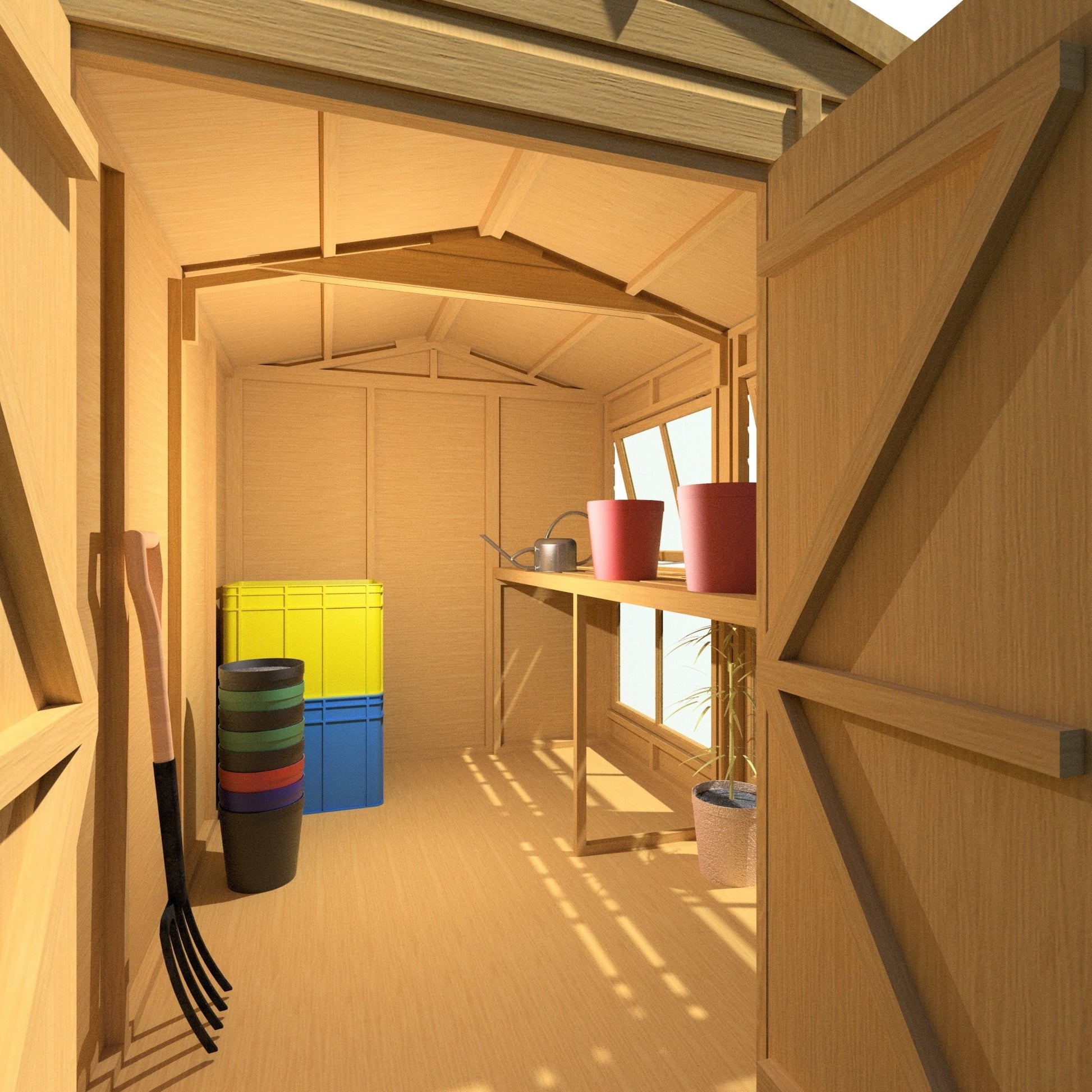 Shire 6 x 8ft Sun Hut - JJ Building Materials