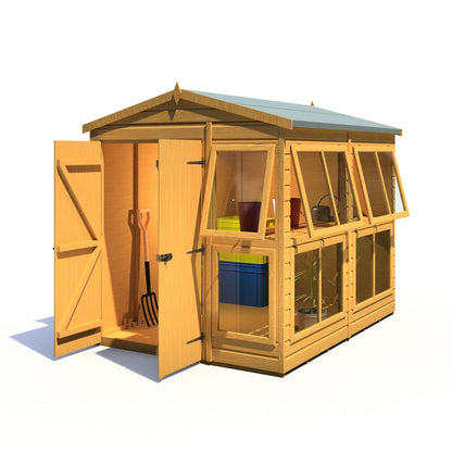 Shire 6 x 8ft Sun Hut - JJ Building Materials