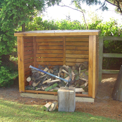 Shire 6.7 x 4.3ft Large Heavy Duty Log Store - JJ Building Materials