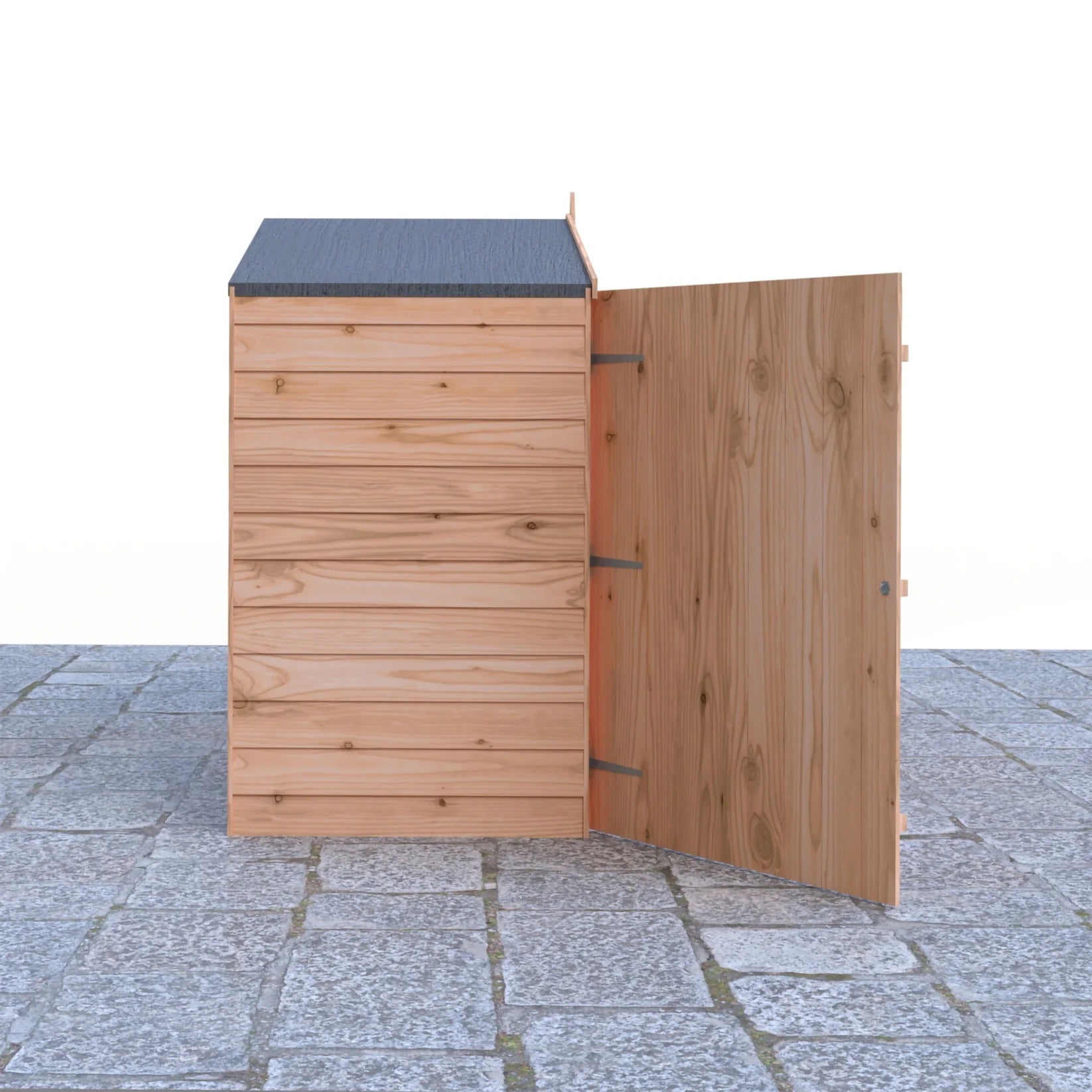 Shire 7 x 3ft Double Door Overlap Apex Bike Shed - JJ Building Materials