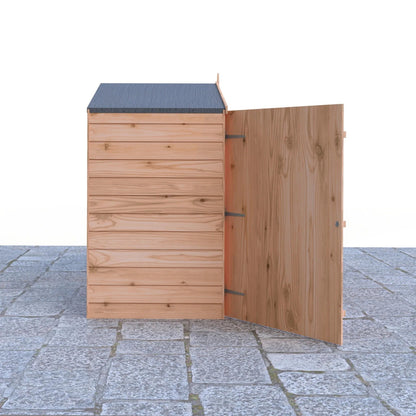 Shire 7 x 3ft Double Door Overlap Apex Bike Shed - JJ Building Materials
