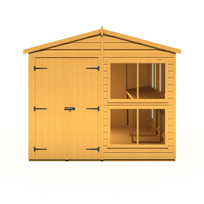 Shire 8 x 10ft Sun Hut Potting Shed - JJ Building Materials