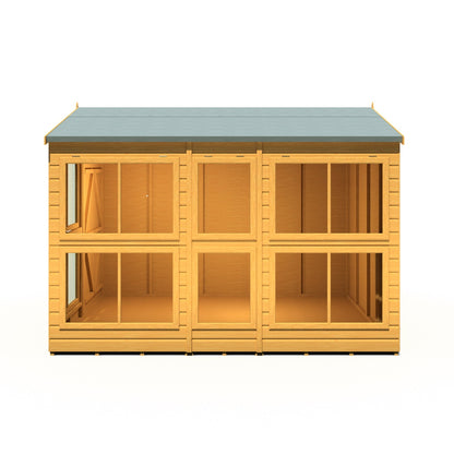 Shire 8 x 10ft Sun Hut Potting Shed - JJ Building Materials
