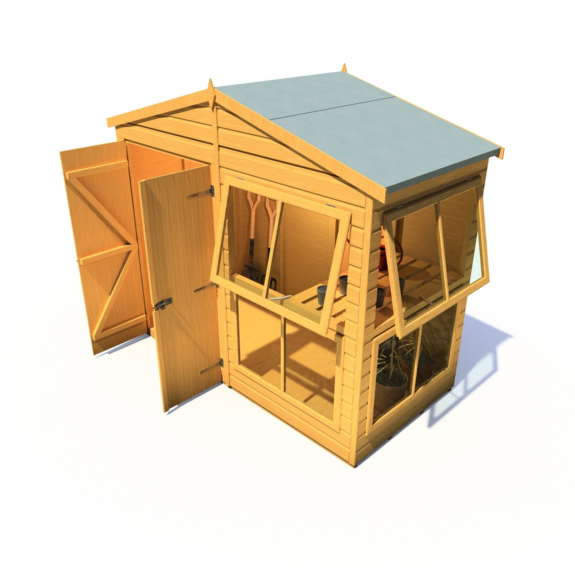 Shire 8 x 4ft Sun Hut - JJ Building Materials