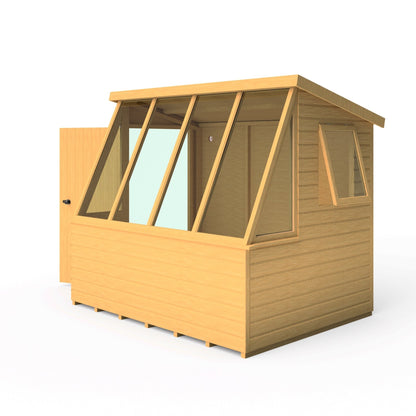 Shire 8 x 6ft Style A Shiplap Potting Shed - JJ Building Materials