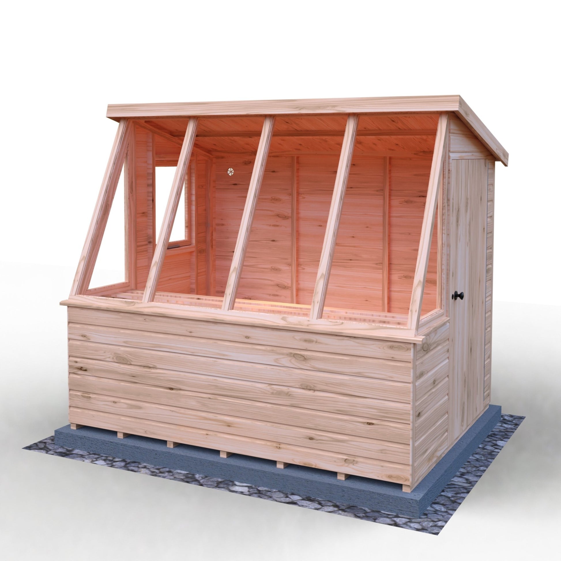 Shire 8 x 6ft Style B Shiplap Potting Shed - JJ Building Materials