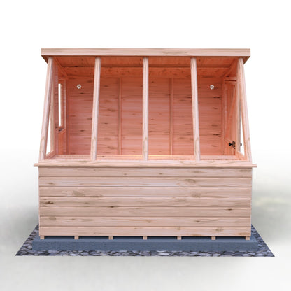 Shire 8 x 6ft Style B Shiplap Potting Shed - JJ Building Materials