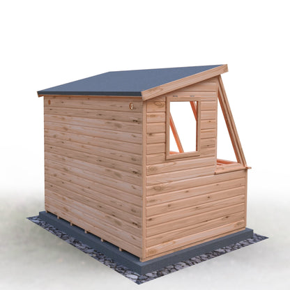 Shire 8 x 6ft Style B Shiplap Potting Shed - JJ Building Materials