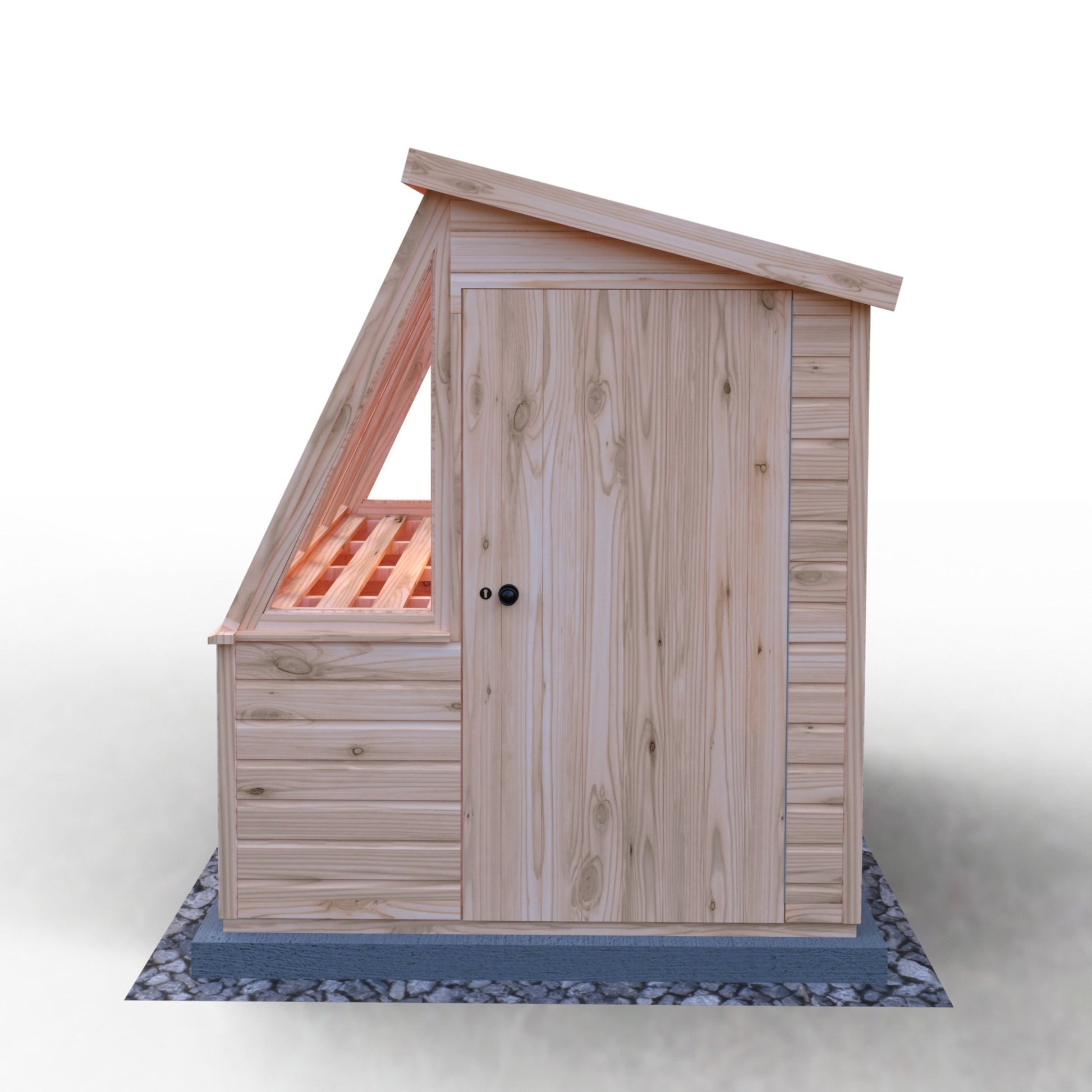 Shire 8 x 6ft Style B Shiplap Potting Shed - JJ Building Materials