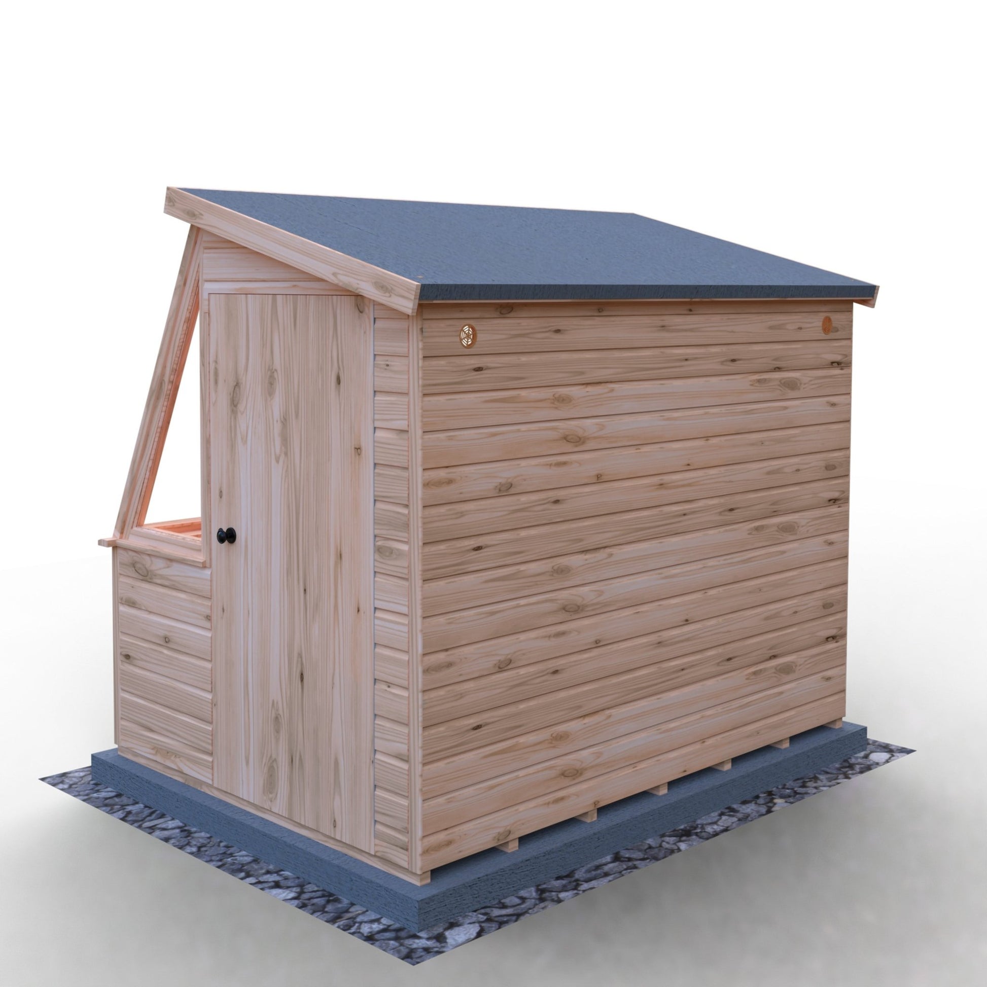 Shire 8 x 6ft Style B Shiplap Potting Shed - JJ Building Materials