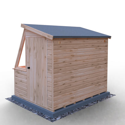 Shire 8 x 6ft Style B Shiplap Potting Shed - JJ Building Materials