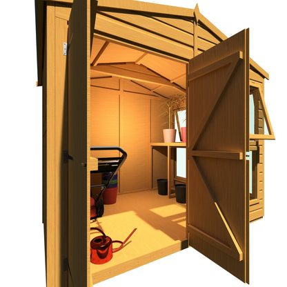 Shire 8 x 6ft Sun Hut - JJ Building Materials