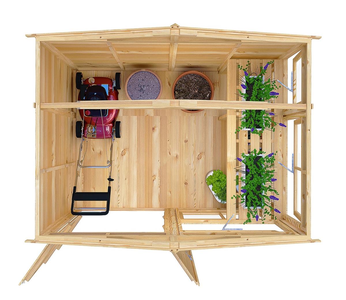 Shire 8 x 6ft Sun Hut - JJ Building Materials