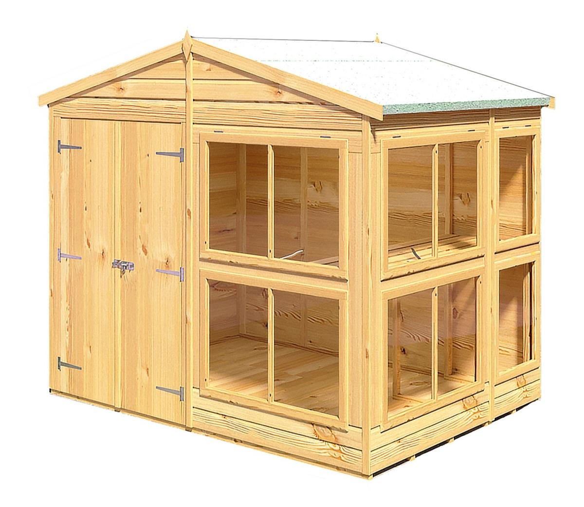 Shire 8 x 6ft Sun Hut - JJ Building Materials