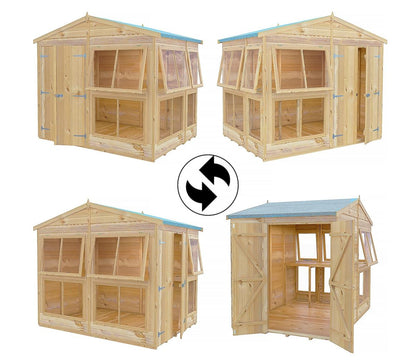 Shire 8 x 6ft Sun Hut - JJ Building Materials
