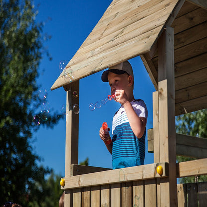Shire Adventure Peaks Fortress 1 (Carol 1) Climbing Frame & Slide - JJ Building Materials