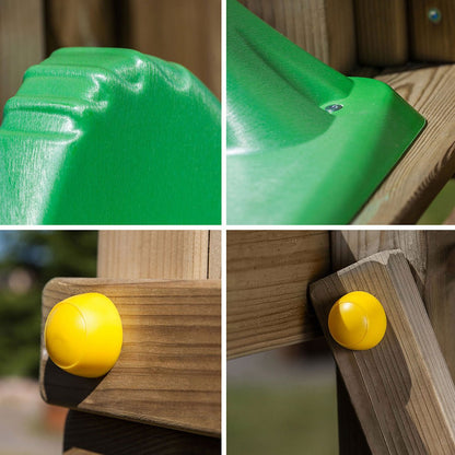 Shire Adventure Peaks Fortress 1 (Carol 1) Climbing Frame & Slide - JJ Building Materials