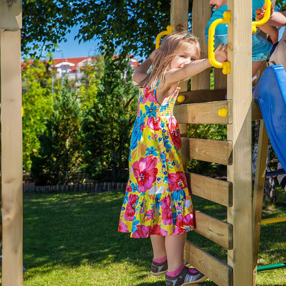Shire Adventure Peaks Fortress 1 (Carol 1) Climbing Frame & Slide - JJ Building Materials