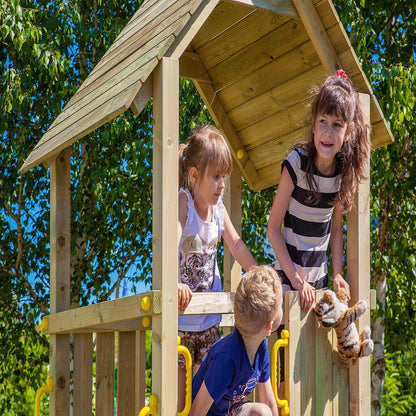 Shire Adventure Peaks Fortress 1 (Carol 1) Climbing Frame & Slide - JJ Building Materials