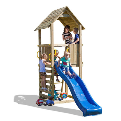 Shire Adventure Peaks Fortress 1 (Carol 1) Climbing Frame & Slide - JJ Building Materials