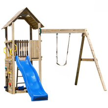 Shire Adventure Peaks Fortress 2 (Carol 2) Climbing Frame & Slide - JJ Building Materials