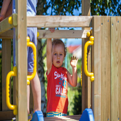 Shire Adventure Peaks Fortress 2 (Carol 2) Climbing Frame & Slide - JJ Building Materials