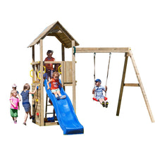 Shire Adventure Peaks Fortress 2 (Carol 2) Climbing Frame & Slide - JJ Building Materials