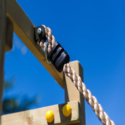 Shire Adventure Peaks Fortress 3 (Carol 3) Climbing Frame With Swing & Slide - JJ Building Materials