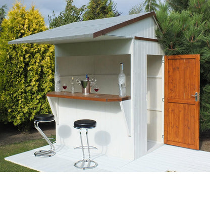 Shire Apex Outdoor Bar & Storage 6x4ft - JJ Building Materials
