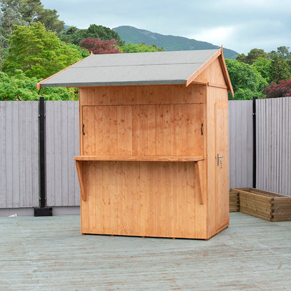 Shire Apex Outdoor Bar & Storage 6x4ft - JJ Building Materials
