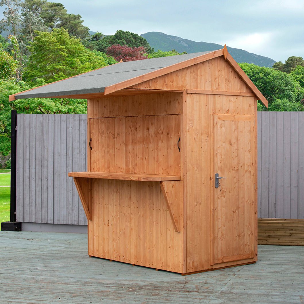 Shire Apex Outdoor Bar & Storage 6x4ft - JJ Building Materials