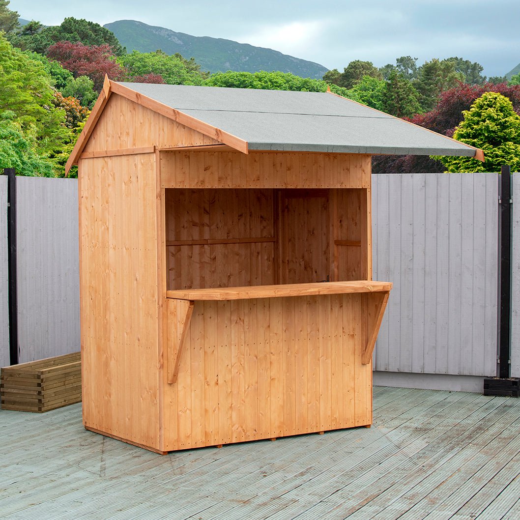 Shire Apex Outdoor Bar & Storage 6x4ft - JJ Building Materials