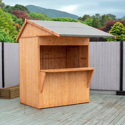 Shire Apex Outdoor Bar & Storage 6x4ft - JJ Building Materials