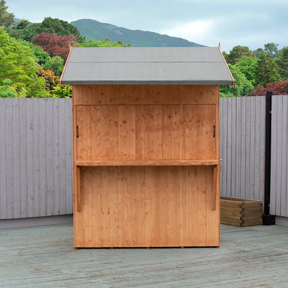 Shire Apex Outdoor Bar & Storage 6x4ft - JJ Building Materials