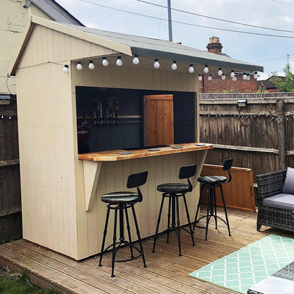 Shire Apex Outdoor Bar & Storage 6x4ft - JJ Building Materials